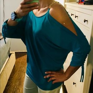 Michael Kors cold shoulder top
